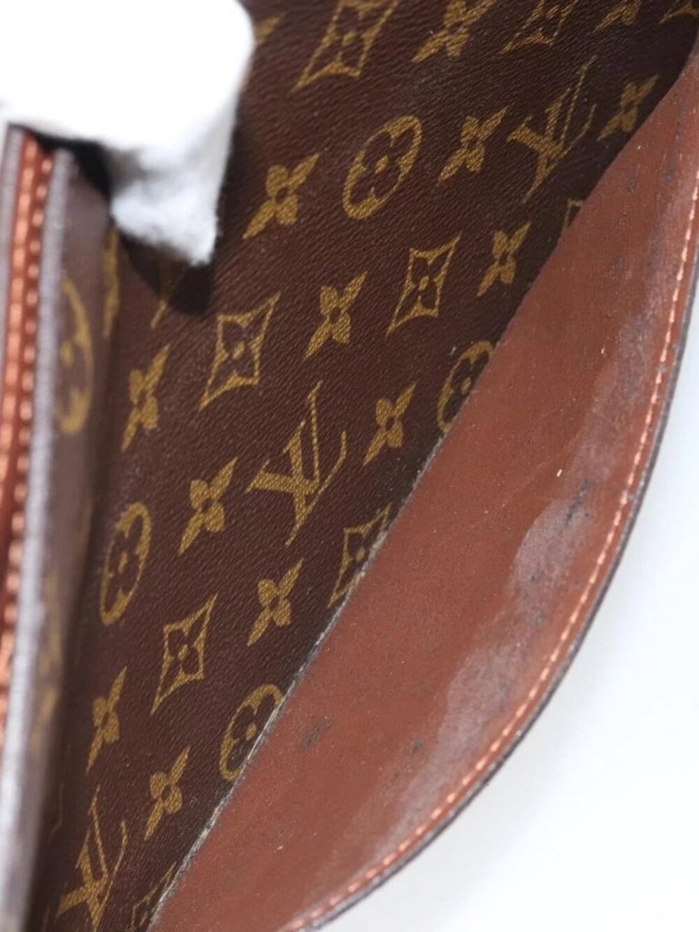 LOUIS VUITTON Monogram Pochette Homme Clutch Bag M51795 LV Auth bs32262 - Picture 12 of 16